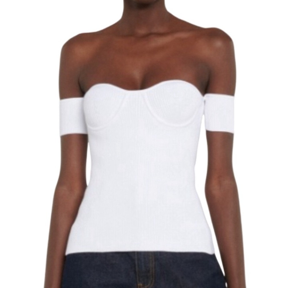 NWT Helmut Lang Off Shoulder Sweater - Sz S